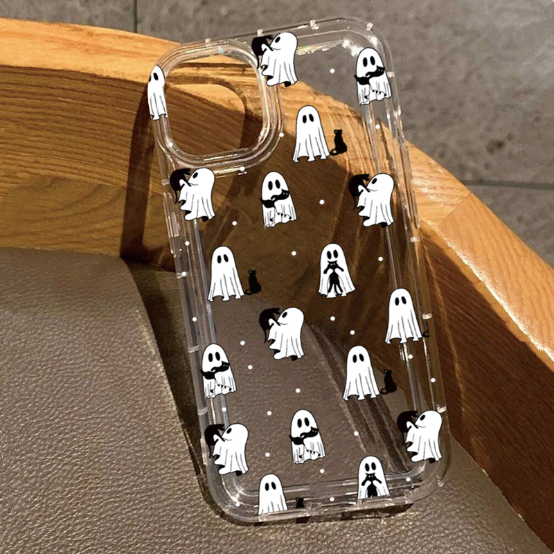 Phone Cases Iphone 13 - Western Halloween Cowboy Fantasma e fiori